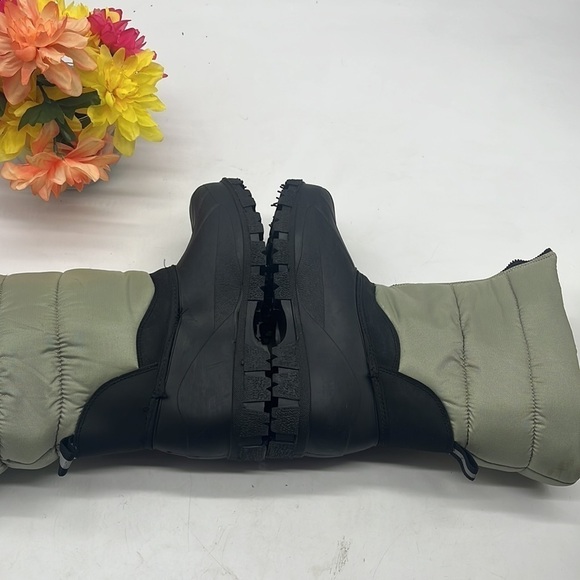 Husky Tan Warm Nylon Rubber Wool Winter Boots Size 7 WRB4282G - Picture 6 of 8